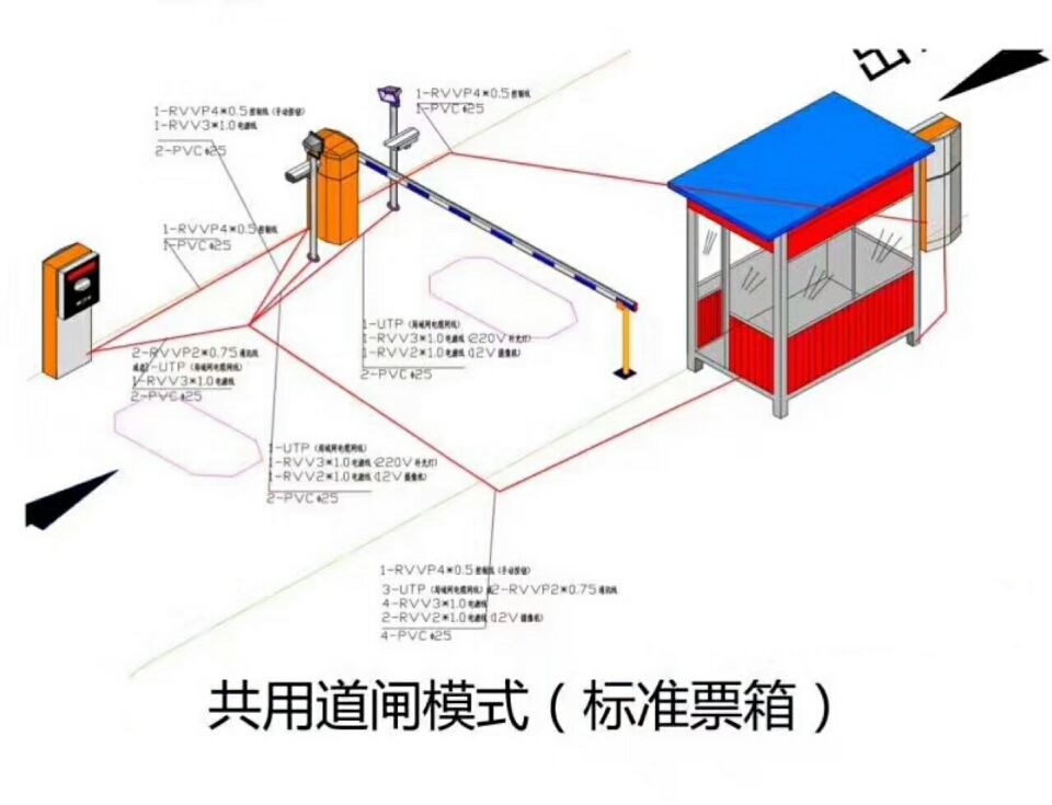 无锡新吴区单通道模式停车系统